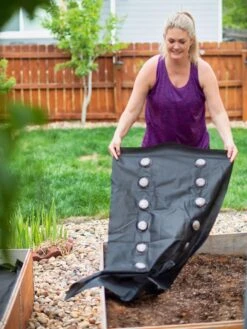 SeedSheets Organic Vegetable Garden, Serenity Flowers, 4' X 8' -Gardener's Supply Sales 8613295 10V