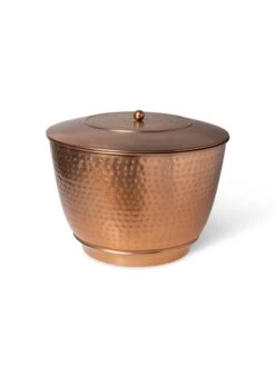 Hammered Copper Hose Pot With Lid 19 Hammered Copper Hose Pot With Lid -Gardener's Supply Sales 8613311 5815
