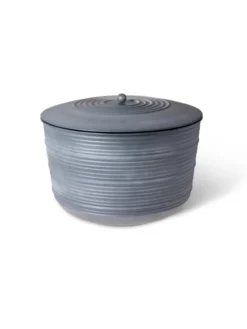 Ribbed Hose Pot With Lid -Gardener's Supply Sales 8613332 5801