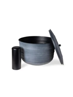 Ribbed Hose Pot With Lid -Gardener's Supply Sales 8613332 5804