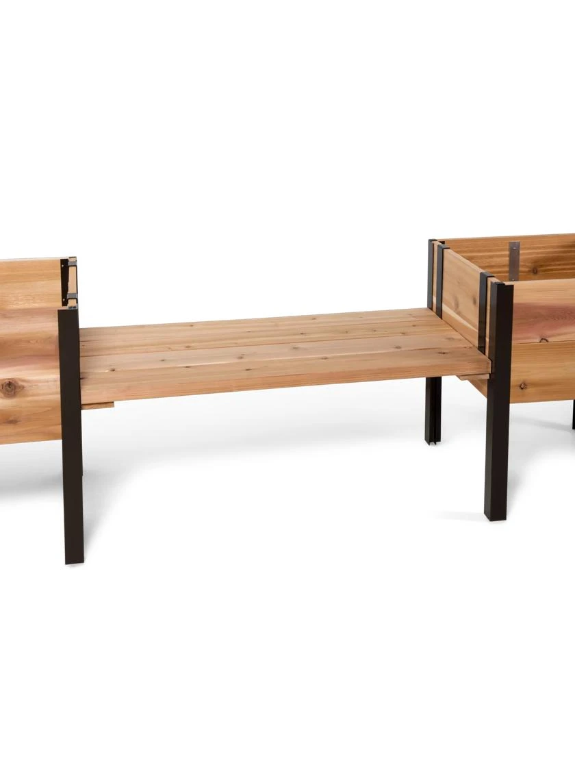 Cedar Bench Kit, Natural, 48" 4 Cedar Bench Kit, Natural, 48" - Image 4
