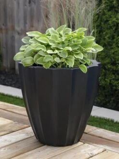 Sedona Round Planter, 18" Diameter -Gardener's Supply Sales 8613526 01V