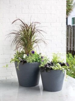 Self-Watering FiberStone Planters -Gardener's Supply Sales 8613677 8639