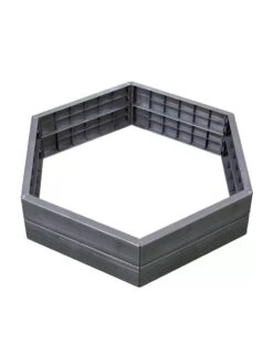 Modular Hexagon Raised Bed Kit, 21.5" -Gardener's Supply Sales 8614244 02V 3 4 modular hexagon raised bed kit 21 inches