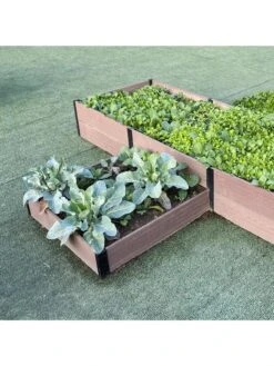 Terraced Cross Garden Bed -Gardener's Supply Sales 8614259 02V 3 4
