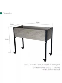 Urban Mobile Garden 9 Urban Mobile Garden -Gardener's Supply Sales 8614261 05V 3 4