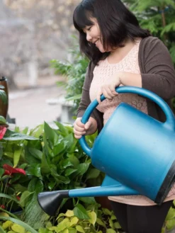 French Blue Watering Can -Gardener's Supply Sales EmilyHoangSquare 0151 tif