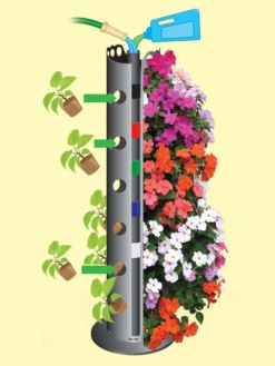 Flower Tower -Gardener's Supply Sales webimage 8613624 02V